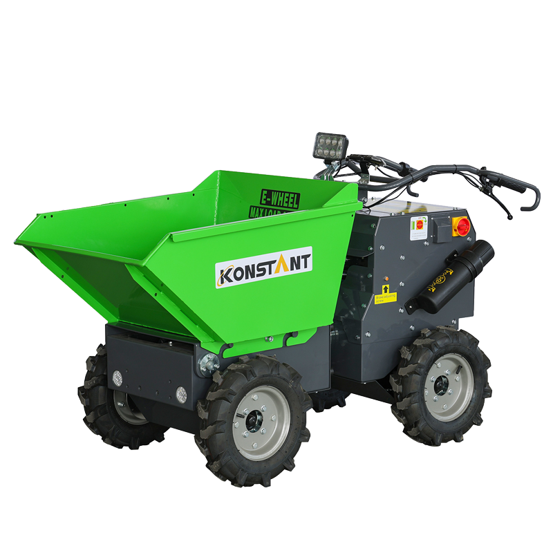 Elektromos teljesítményű keréktárgy mini dumper hidrosztatikus rendszer és kormánygömb ízület