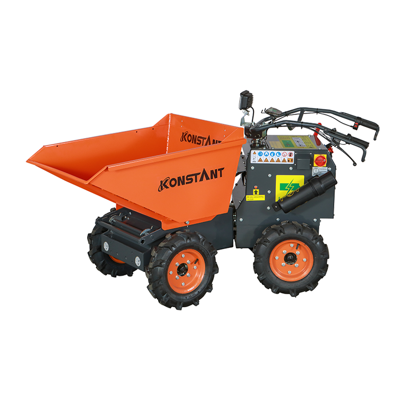 Építőipari mini dumper artikulált kormányzás 1600W elektromos 4x4 