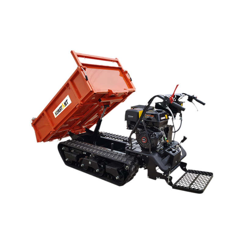 800 kg -os szabad ugrás vödör billenő hidraulika benzin pálya mini dumper