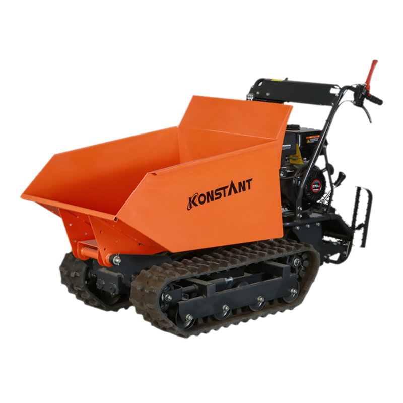 Építőipari rugós mini dumper - Testreszabott önterhelés 9,0 lóerős teljesítmény hidraulikus rendszer 